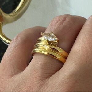 Marquis Gold Ring